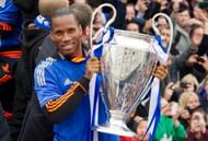 Chelsea football club player Didier Drog